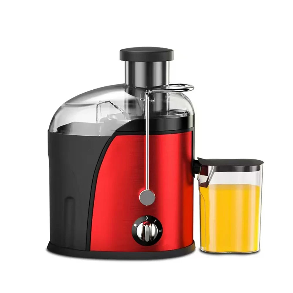 Stainless Steel Centrifugal Fresh Juice Machine Automatic Pulp Ejection 3inch with 2 Speeds Household Juice Separation Juicer