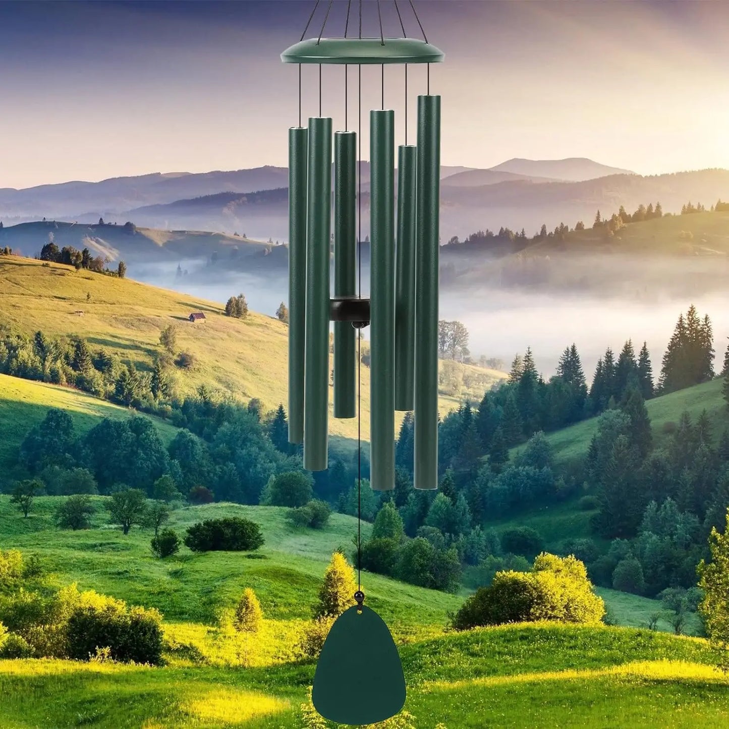 26 Inch Outdoor Wind Chimes Create an Atmosphere for Outdoor Decoration of Farmhouses Terraces Gardens Front Porch and Balconies