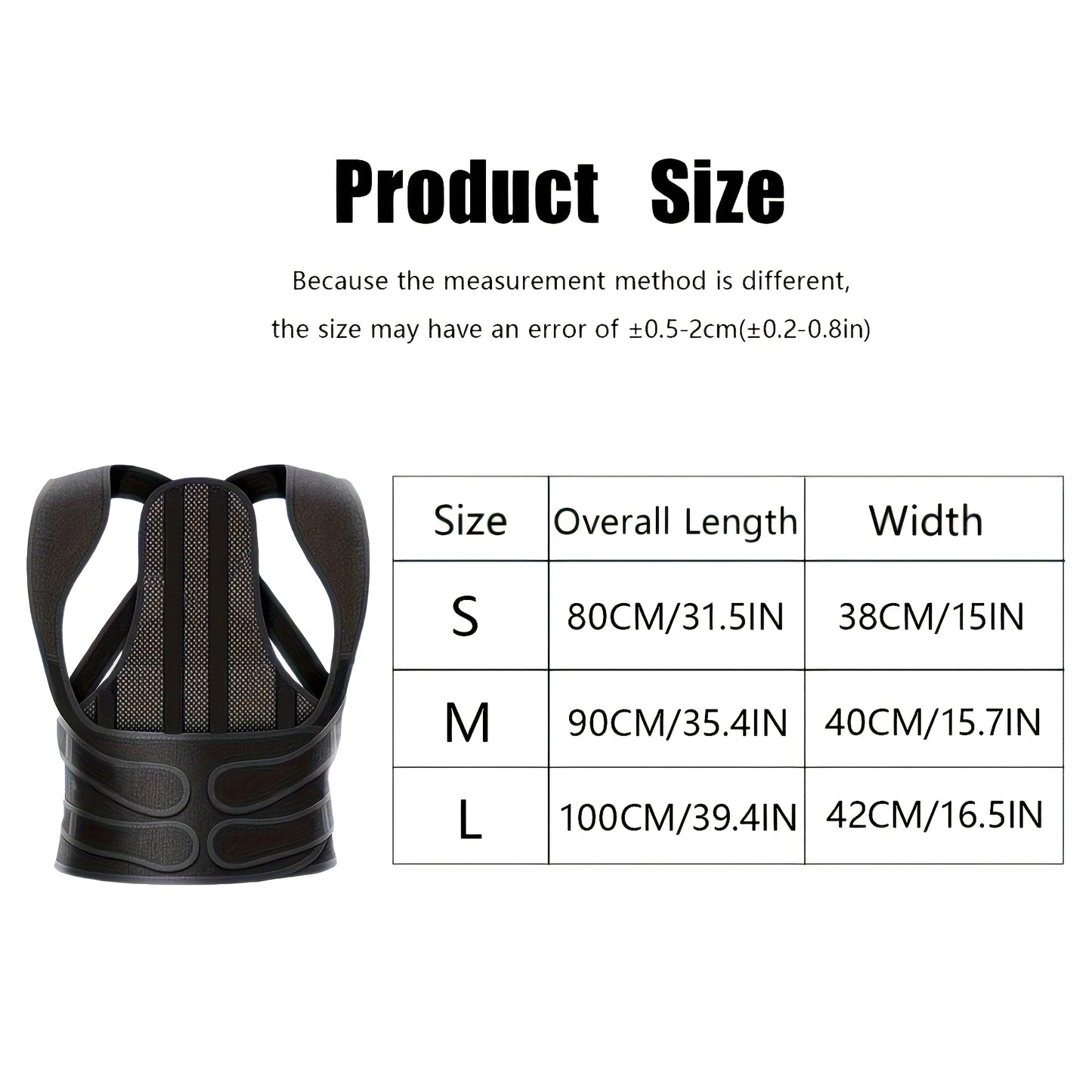 Back Brace Posture Corrector Full Back Support Spine Corrector