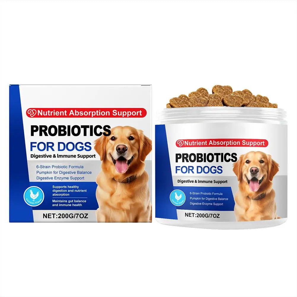 Dog Specific Probiotic Soft Granules - Intestinal Balance Digestion Support Pet Nutritional Supplement For All Ages