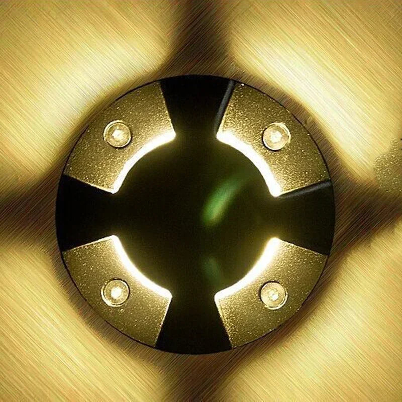 Outdoor Lighting 6W 12W 18W Garden Yard Step Stairs Floor Deck LED Recessed Inground Lamps LED Underground Spotlight