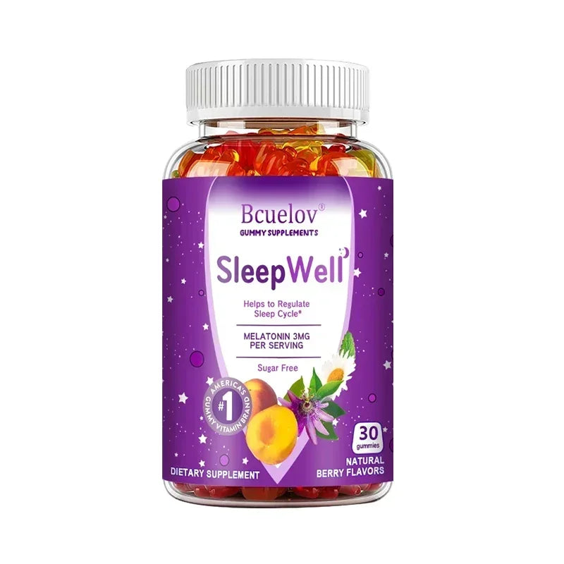 Melatonin Gummies, 3 Mg Melatonin Supplements for Sleep Support, Improve Mood, Antioxidant and Immune Regulation