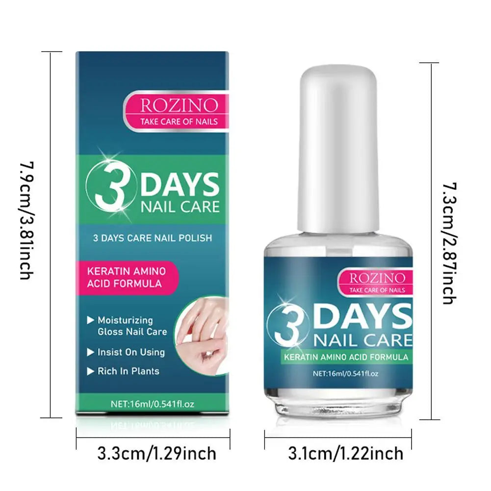 Nail Treatment Oil 16ml, Nourishing Cuticle Oil for Growth, Strengthening & Repairing Nail Care, High Shine Nail Gloss Polish