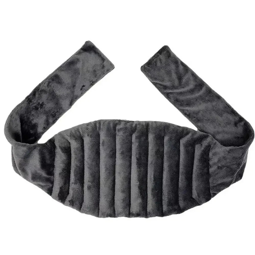 Pain Relief Heating Pad Microwave Hot Wrap Belt Double Sided Fleece for Neck Shoulder Back Soothing Muscle Ache Home Use