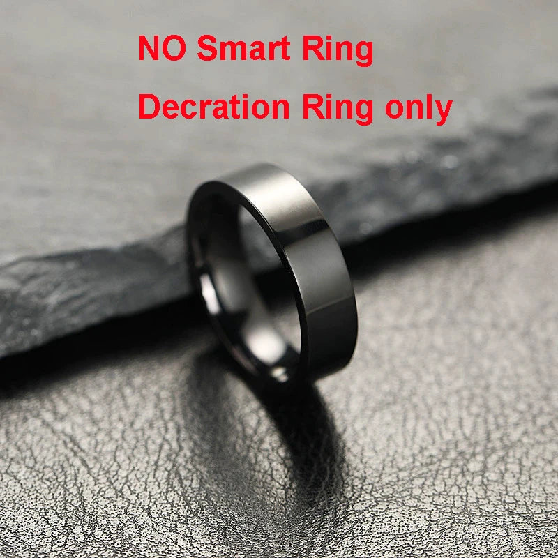 2025 New Smart Ring Heart Rate/Health Sleep Monitor Multi Sport Modes IP68 & 10ATM Waterproof Use Time 3 Days Rings Gift For Man