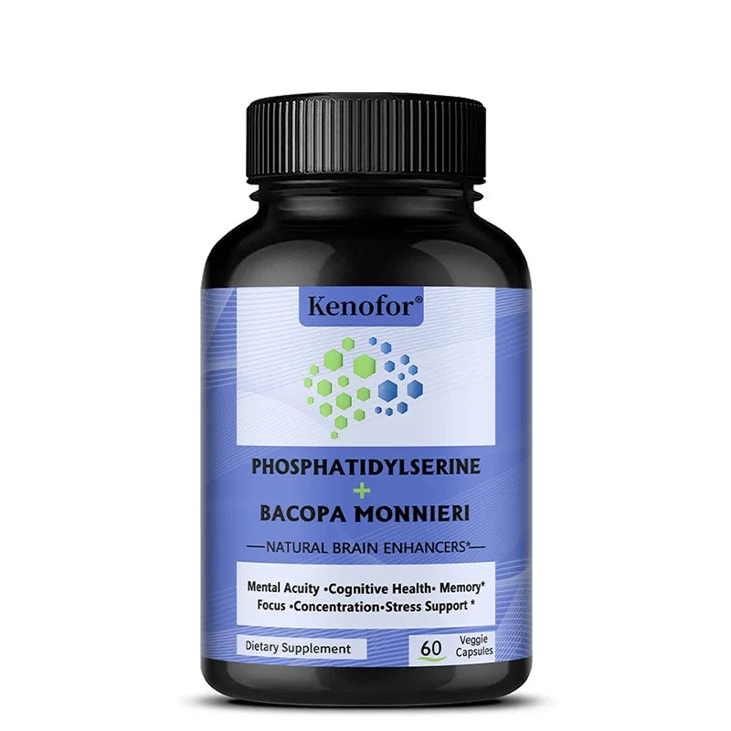 Phosphatidylserine,brain Health Supplement,supports Healthy Thinking and Cognitive Function,Enhances Memory,Enhances Creativity