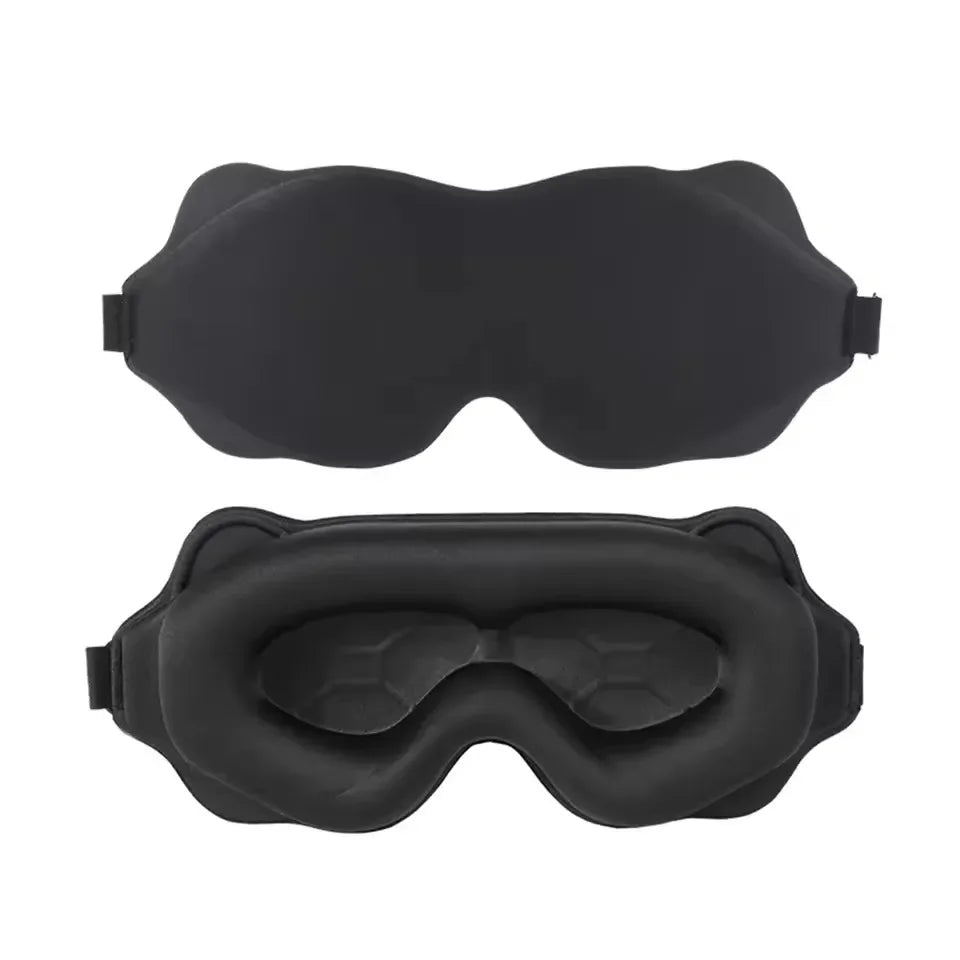 6D Sleep Mask Blockout Light Blindfold Sleeping Aid Eye Mask Soft Memory Foam Face Mask Eyeshade Slaapmasker Eye Cover Patch