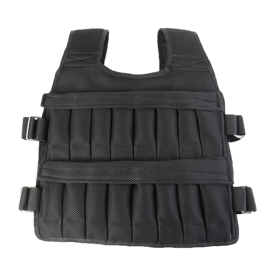 Loading Weighted Vest 1-50kg Adjustable Weight Training Exercise Loading Weight Jacket Fitness Vest for Running Training Waistco