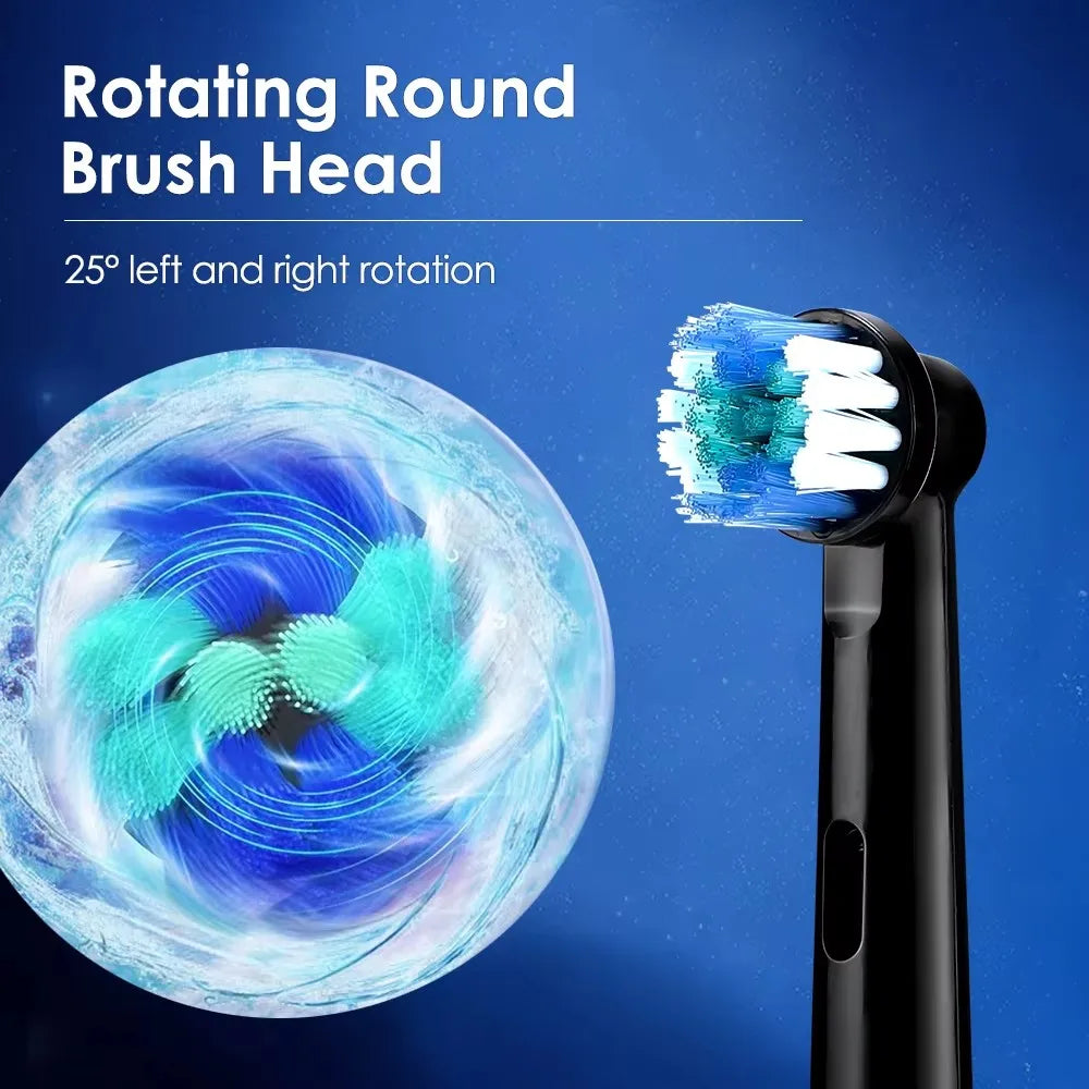 Oral B Ultra Electric Toothbrush 3D Rotation Rechargeable Teeth Brush Pressure Sensor 4 Brushing Modes 2 Min Timer