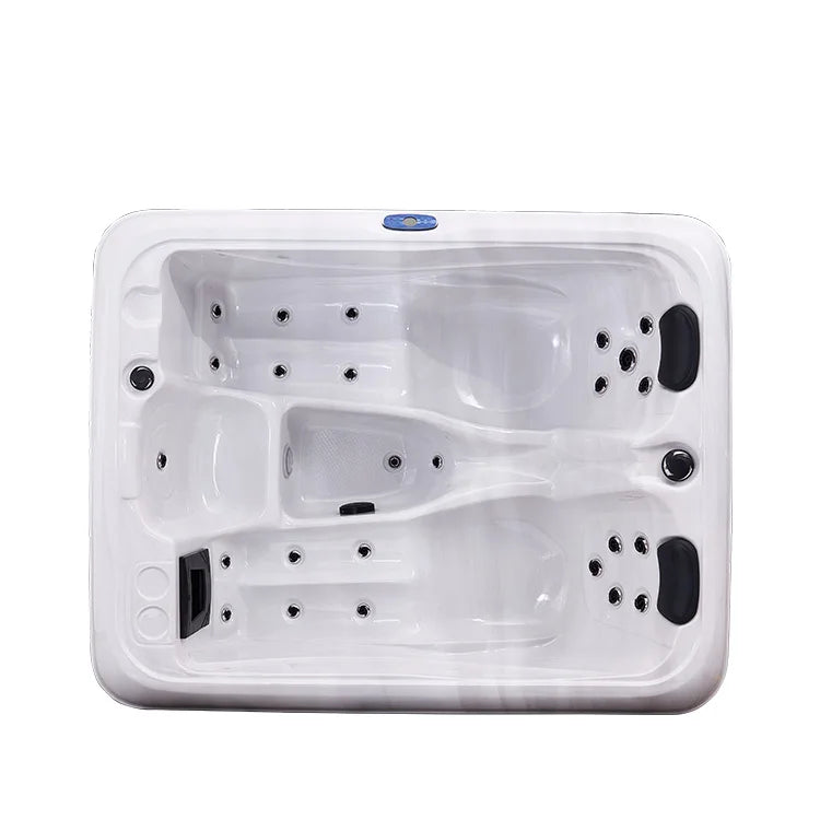 5 Person 2 Lounge Swim Pool Outdoor Spa Hot Tub With Jacuzzier Bathtub Massage Portable Spa