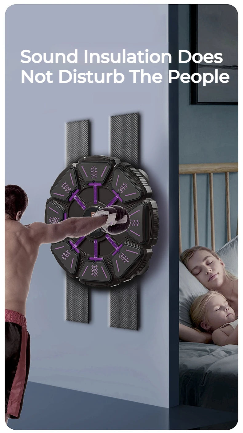 Bluetooth Wall Mounted Boxing Target Punching Equipment