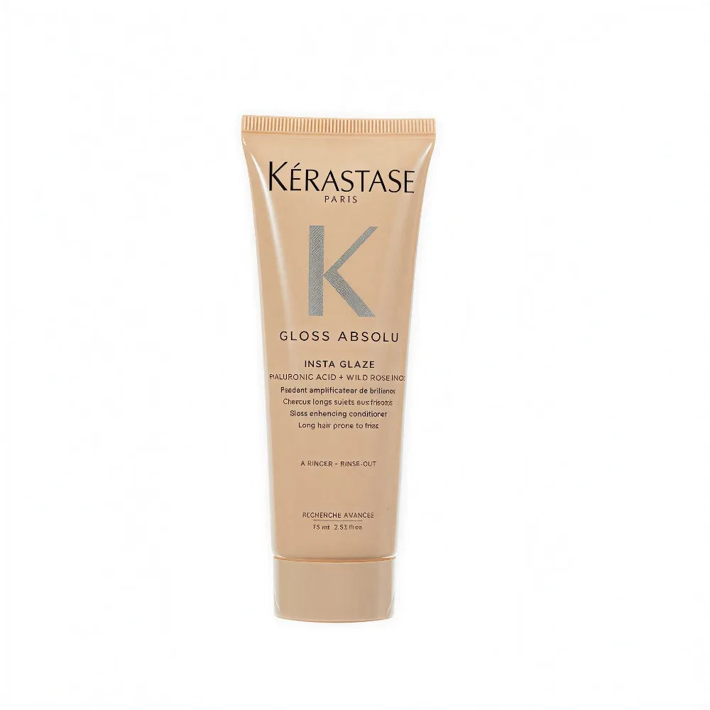 Kerastase Gloss Absolu Gloss Enhancing Conditioner 75ml/2.5oz, Original Conditioner for Women/Men, Hair Care Treatment