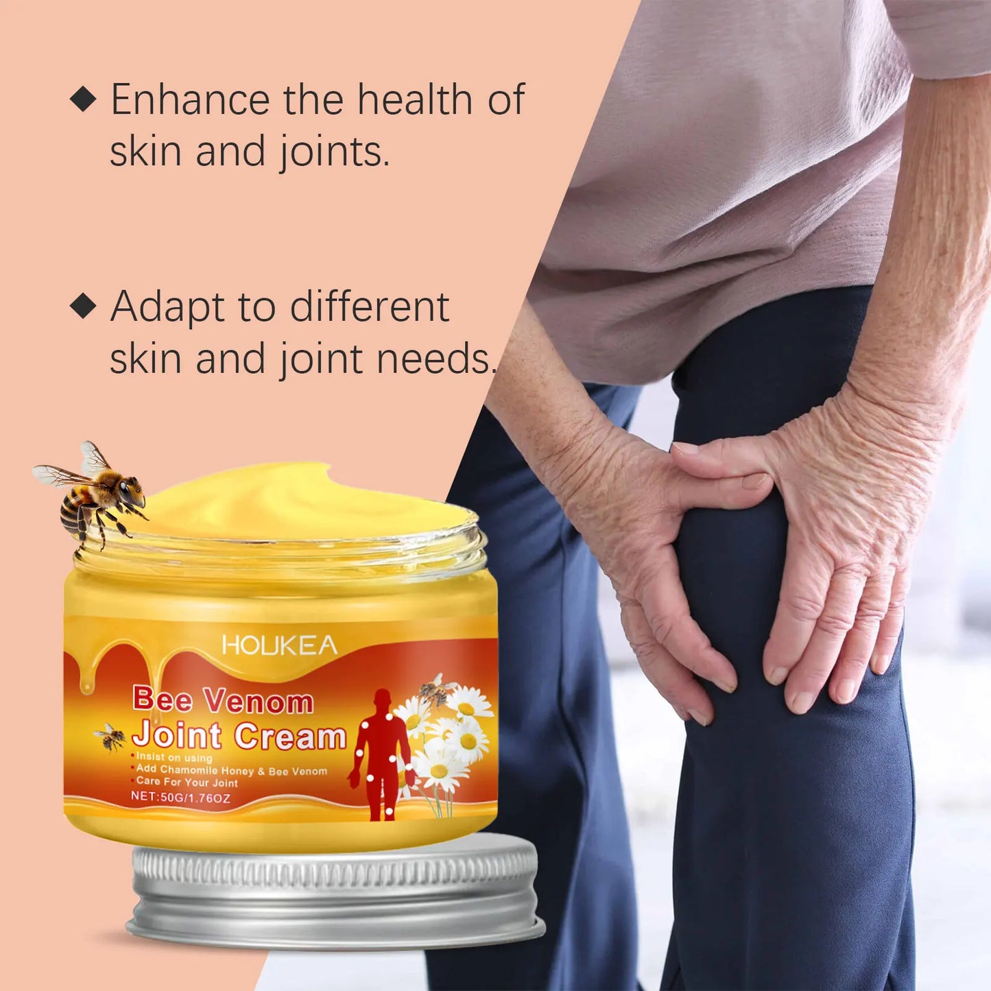 Arthritis Relief Cream Reduce Joint Stiffness Swelling Relieve Bone Pain Relax Tense Muscle Lumbar Cervical Spine Care Ointment