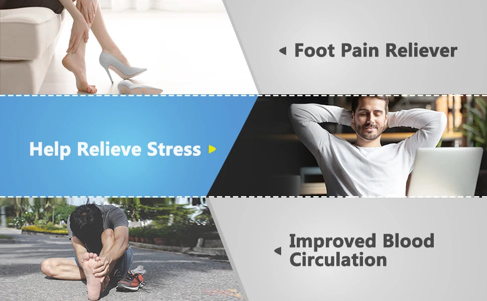 Electric Foot Massager with Heat Compress