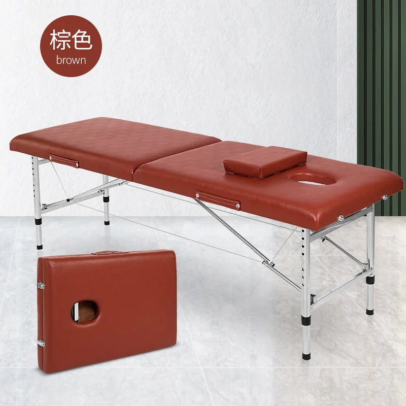 Single Lash Massage Table Beauty Pedicure Tattoo Spa Folding Bed Cosmetic Masajeador Cama De Masajes Profesiona Salon Furniture