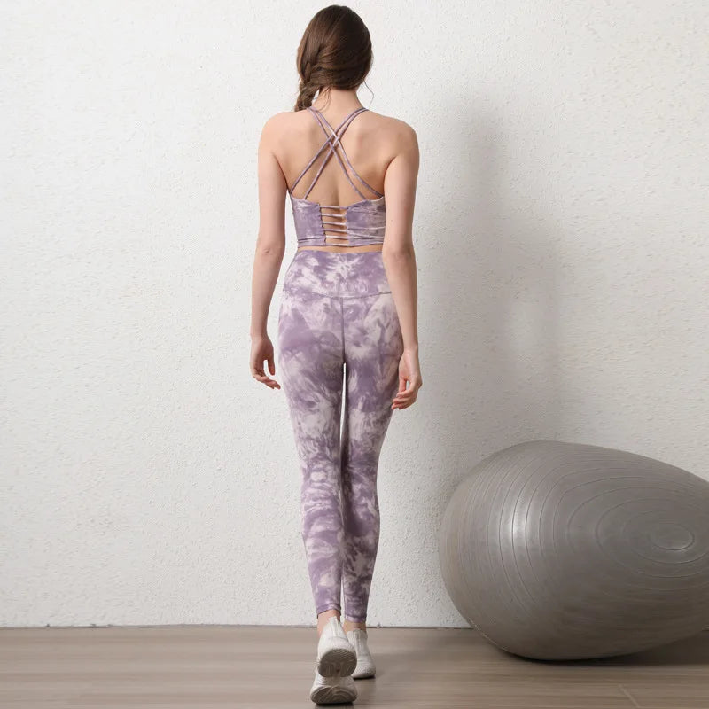 High-Waist Hip-Lifting Seamless Yoga Set