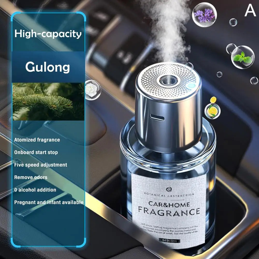Car aromatherapy machine ornament spray smart fragrance instrument automatic humidifier perfume balm air long-lasting