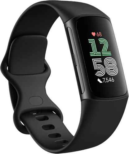Fitbit Charge 6 Smart Fitness Tracker with ECG,Heart Rate,SpO2,GPS,Sleep Stress Monitor, Waterproof Watch for Running & Swimming
