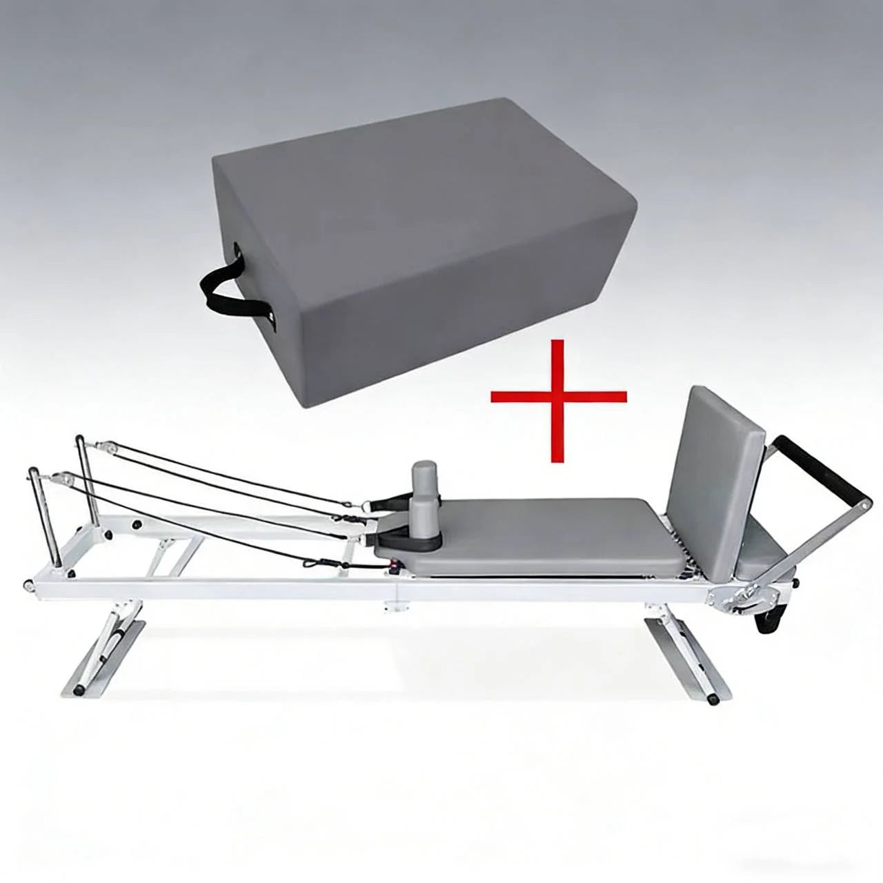Large Folding Pilates Reformer Equipment Core Yoga Bed Home Fitness Weight Loss Steel ABS Steels Material Pilates Machine