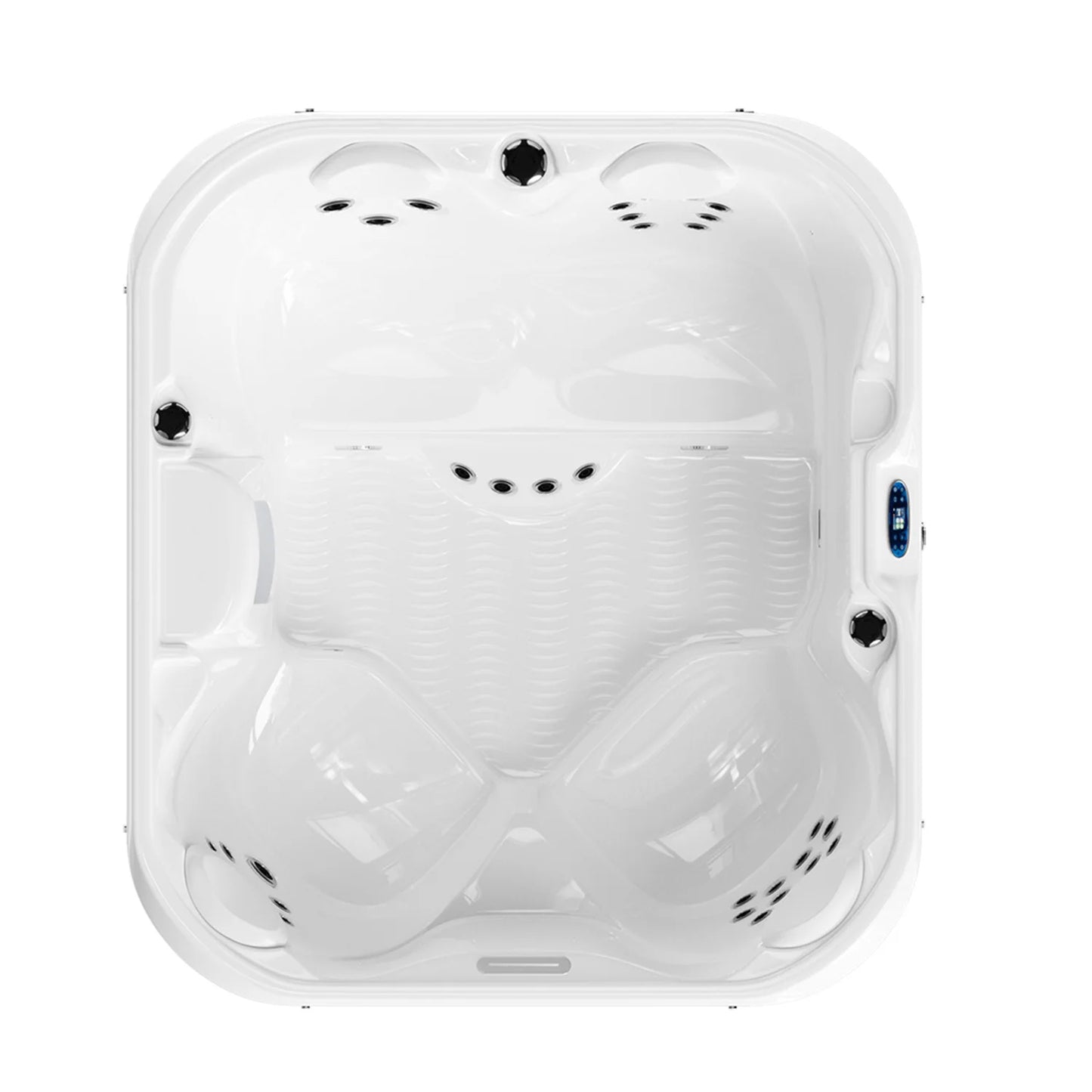 Victone 2 To 4 Person 25-Jet Outdoor Hot Tub With Intelligent Control and Water Purification for Familiy Spa