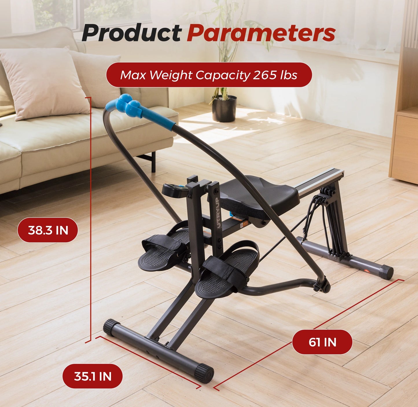 Rowing Machine Home Gym