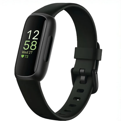 Fitbit Inspire 3 intelligent fitness tracker color touch screen heart rate monitor sleep pressure tracking sports wristband
