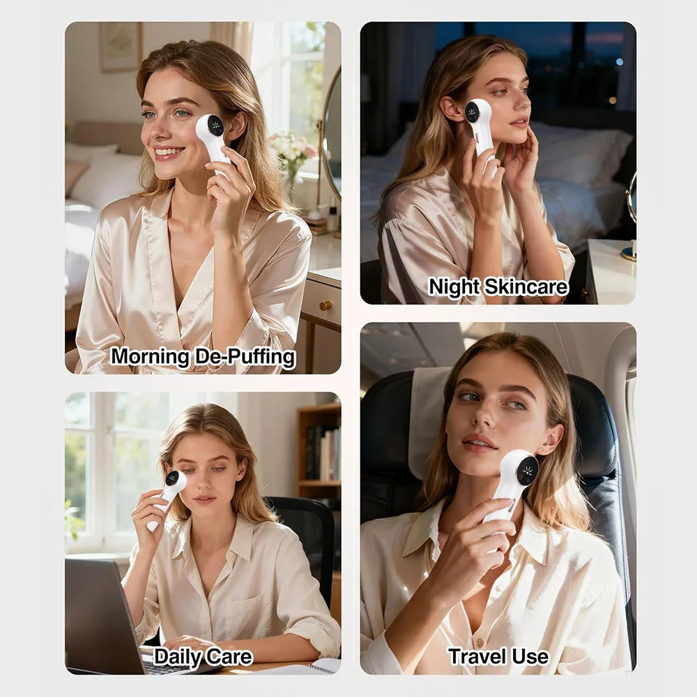 2-in-1 Hot and Cold Ice Therapy Device: The cold mode helps reduce swelling, while the hot mode promotes absorption
