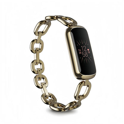 Fitbit Luxe Fitness Tracker AMOLED Screen 24/7 Heart Rate Monitor Sleep SpO2 Stress Tracker Waterproof Smart Bracelet