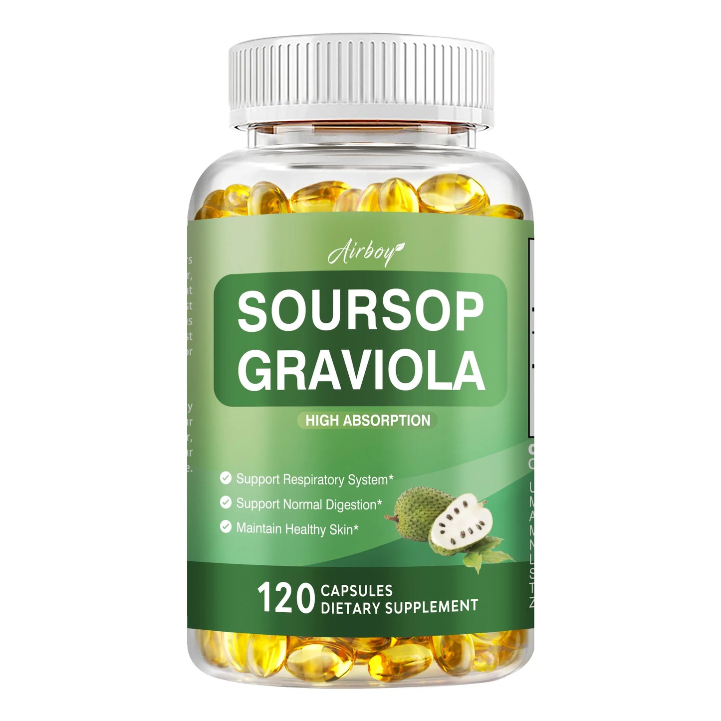 Soursop Graviola - 120 Capsules