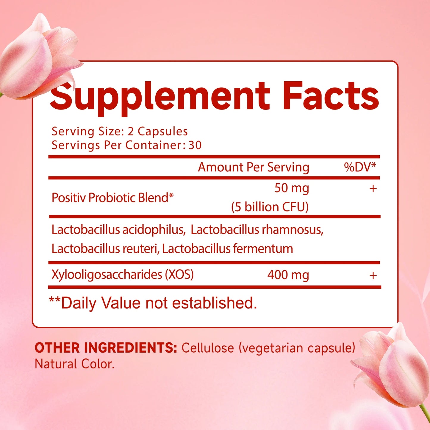 Probiotics for Women PH Balance Supplement