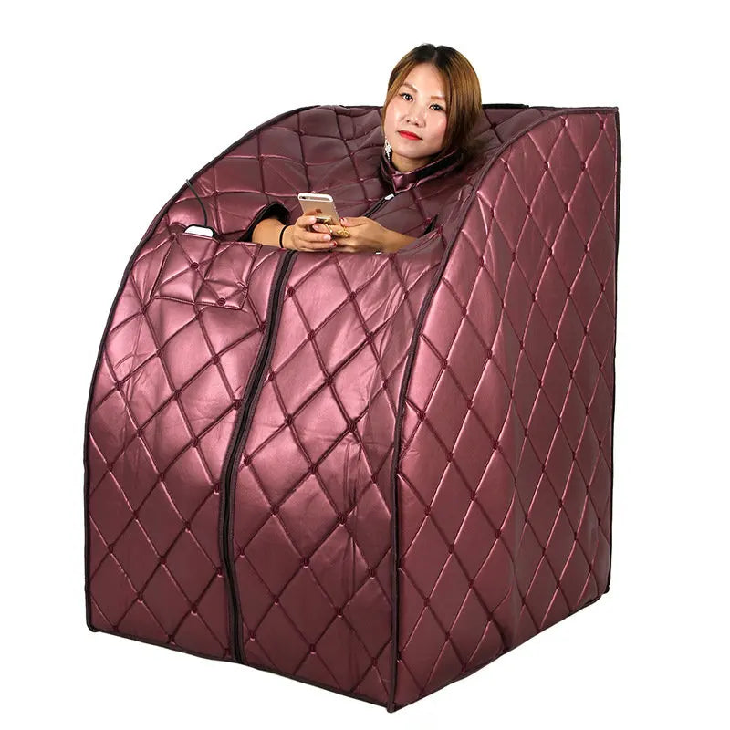 Luxury Far Infrared Portable Sauna  Slimming Weight Loss Negative Ion Detox Therapy  Radiant  Rejuvenator  Foot Heat Plate