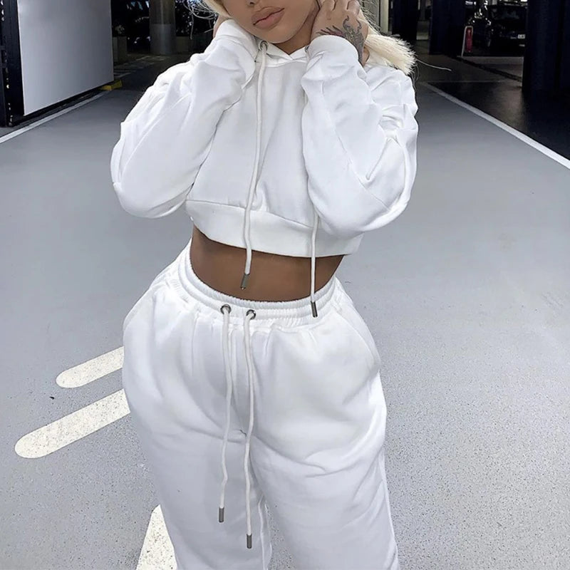 Women's Slim Sexy Two-piece Sportswear