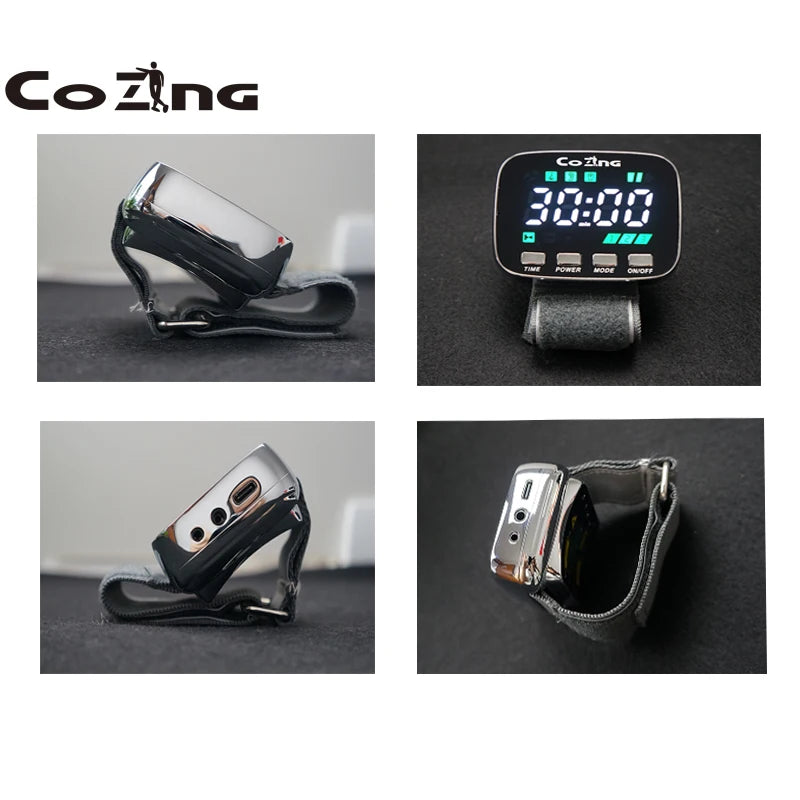 Diabetes Colorful Laser Therapy Watch Treating Blood Sugar Blood Pressure Prevent Stroke Prevent Stroke and Hypertension