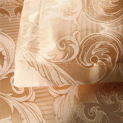 50  Bedding Set Queen King Size Duvet Cover Silky Bed Linens Quilt High Quality Luxury Gold Colour 2/3pcs Comforter