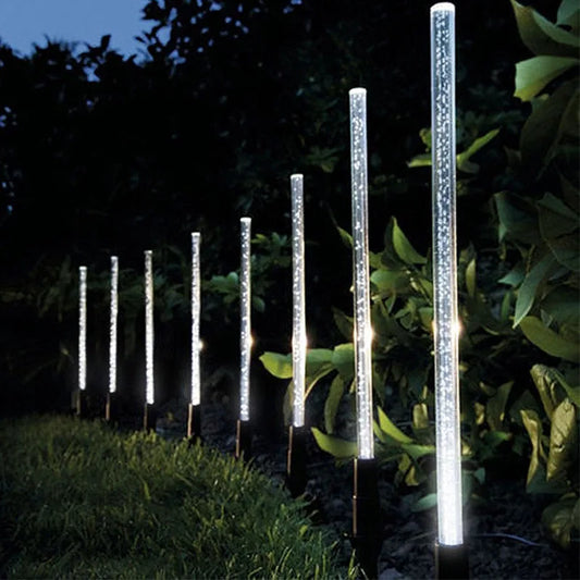 Solar Garden Lights Outdoor Decorative Solar Pathway Lights Landscape Lighting Waterproof Yard Lights for Walkway Driveway Lawn