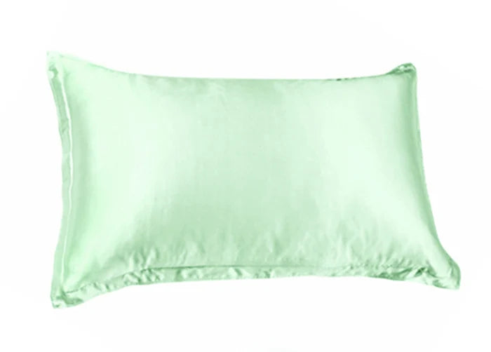 1 Pair 100% Pure Silk Pillowcase Pillow cases with Envelope Soft Pillow Cover for Healthy Sleep High Quality