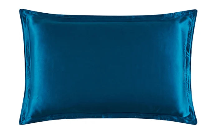 1 Pair 100% Pure Silk Pillowcase Pillow cases with Envelope Soft Pillow Cover for Healthy Sleep High Quality