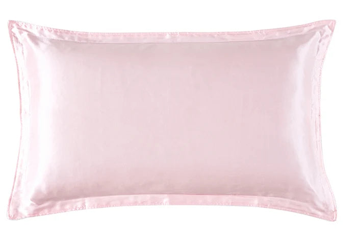 1 Pair 100% Pure Silk Pillowcase Pillow cases with Envelope Soft Pillow Cover for Healthy Sleep High Quality