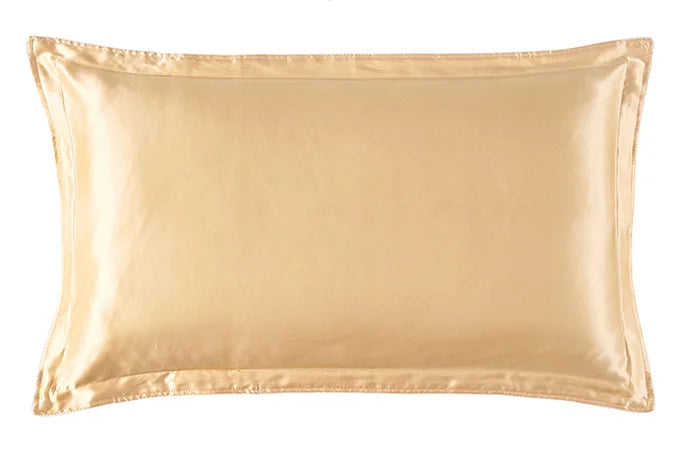 1 Pair 100% Pure Silk Pillowcase Pillow cases with Envelope Soft Pillow Cover for Healthy Sleep High Quality