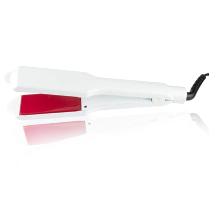 Ultrasonic Infrared Hair Care Iron Keratin Argan Oil Recovers Damaged Wide Plate Hair Straight LCD Display Treatment Cold Irons