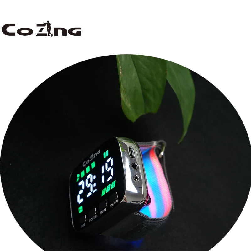 Diabetes Colorful Laser Therapy Watch Treating Blood Sugar Blood Pressure Prevent Stroke Prevent Stroke and Hypertension