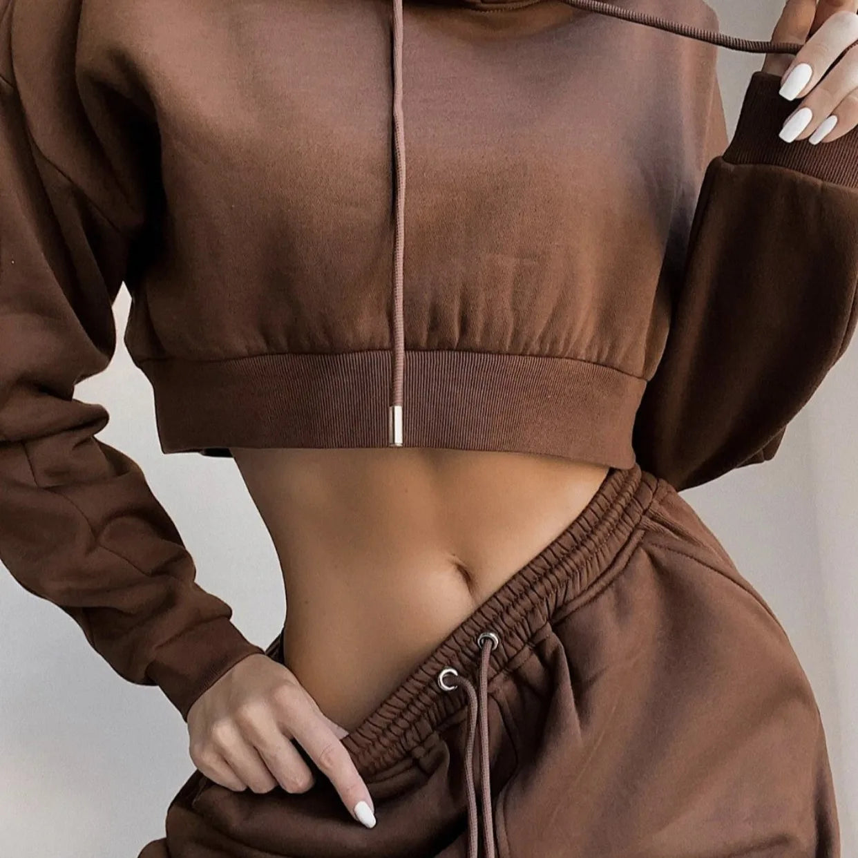 Women's Slim Sexy Two-piece Sportswear