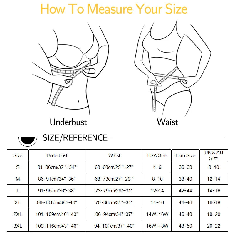 Women's Waist Trainer Sauna Sweat Vest Corset Body Shaper