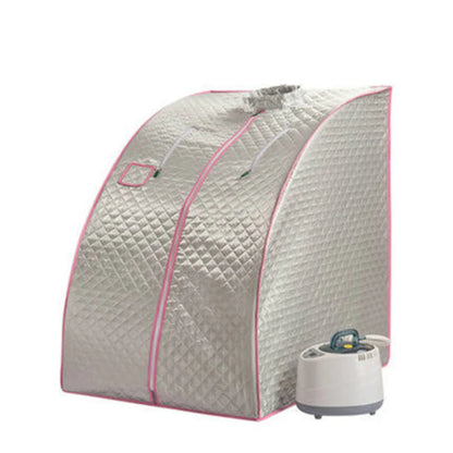 Portable Sauna Household Steam Room Beneficial Skin 3.0L Steamer Slimming Bath SPA Health Simple Joint Steel Frame