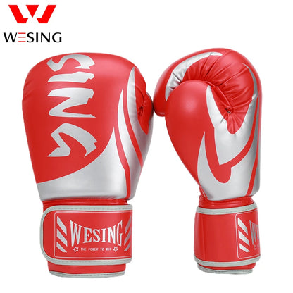 Wesing Professional boxing gloves fight MMA Gloves Martial Arts competition training mitts