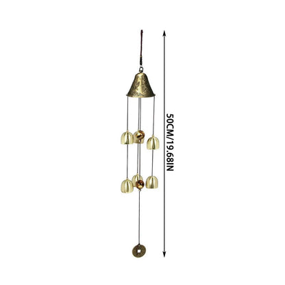 1pc Wind Chime Large Bells Wind Chimes Chapel Home Decor For Garden Outdoor Decoration Decor Gifts Yard Hanging Decor