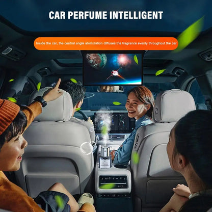 Car aromatherapy machine ornament spray smart fragrance instrument automatic humidifier perfume balm air long-lasting