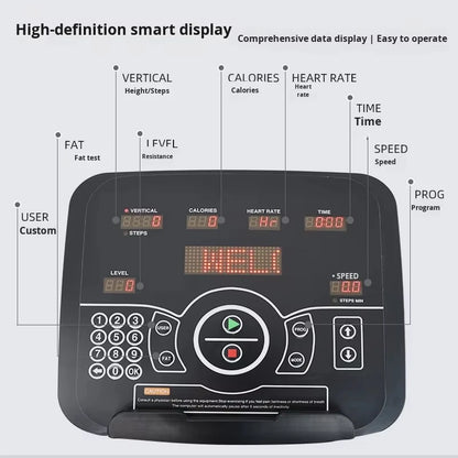 Gym Commercial Stair Climber Aerobic Exercise Machine Home Mountain Climbing Fitness Equipment EM3028D-B 1950x1180x1920mm