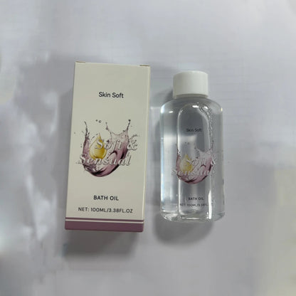 100ml Nourishing Bath & Body Oil - Deep Hydration with Niacinamide & Smooth Skin for Dry Skin Care