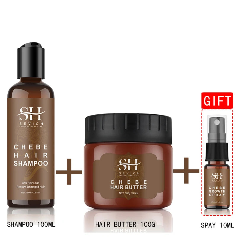 Chebe Hair Powder Care Serum Edges prevent Hair Loss Treatment Spray oil Shampooing Conditioning Hair Growth for african hair